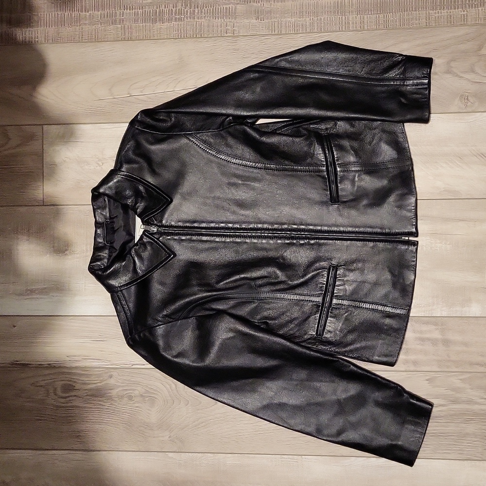 14Y Girls Leather Jacket